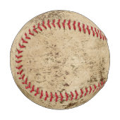 Baseballdruck mit großflächigem, weißem Hintergrun Baseball (Vorderseite Links)