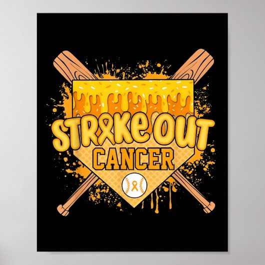 Baseballeis-Tropfen über die Kindheit Poster (Vorne)