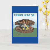 Baseballfänger im Roggen Karte (Gelbe Blume)