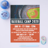 Baseballfeld, Baseballcamp-Werbeflyer Flyer (Einzeln)