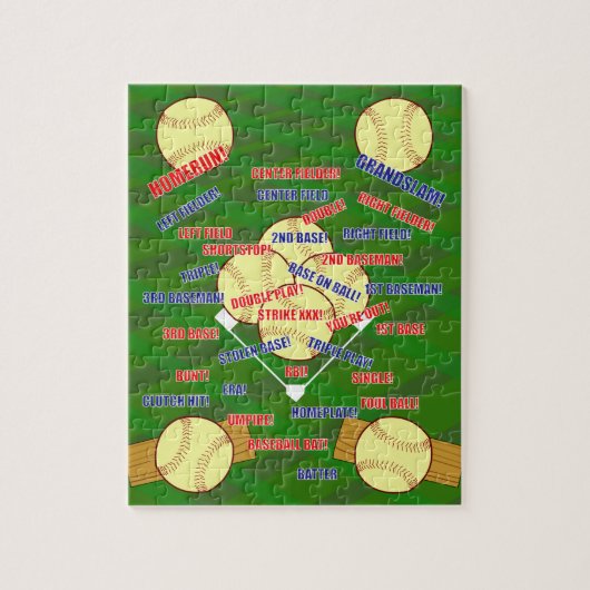 BASEBALLFELD PUZZLE (Vertikal)