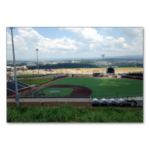 Baseballfeldlesekarten für Erwachsene Tischnummer