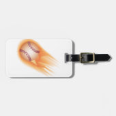 Baseballfeuer Gepäckanhänger (Vorderseite horizontal)