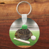 Baseballfrosch Schlüsselanhänger (Vorderseite)