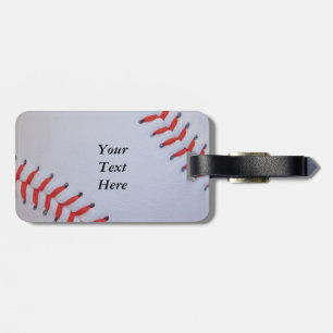Baseballgepäcktext Gepäckanhänger