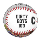 Baseballgeschenk für den Custom Coach - Team-Foto Baseball (Vorderseite Links)