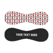 Baseballgeschenk für japanische Flagge mit benutze Baseball (Paneele)