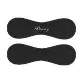 Baseballgeschenk mit Namen, schwarz und weiß Baseball (Paneele)