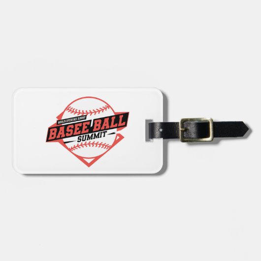 Baseballgipfel 2025 gepäckanhänger (Vorderseite horizontal)