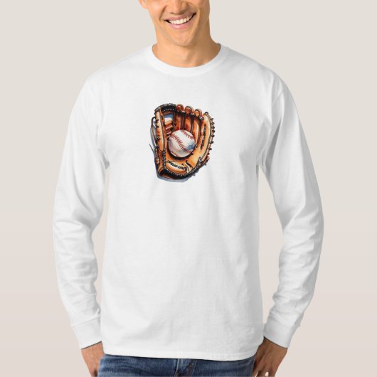 Baseballhanddruck T-Shirt (Vorderseite)