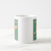 Baseballhandschuh Batting Fifty Männer 50. Geburts Kaffeetasse (Mittel)