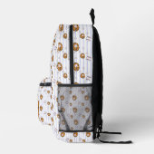 Baseballhandschuh und Ball Bedruckter Rucksack (Rechts)