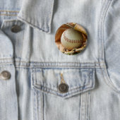 Baseballhandschuh und Ball Button (Beispiel)