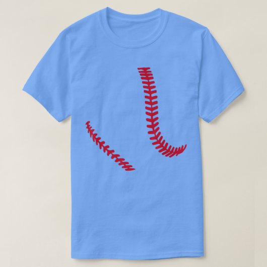 Baseballheftung T-Shirt (Design vorne)