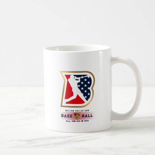 Baseballhelden mit Millionen Dollar-Arm | 11# Kaffeetasse (Rechts)