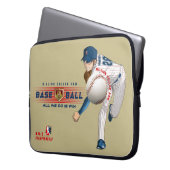 Baseballhelden mit Millionen Dollar-Arm | 15" Laptopschutzhülle (Vorderseite Links)