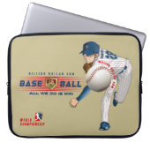Baseballhelden mit Millionen Dollar-Arm | 15" Laptopschutzhülle (Vorderseite)