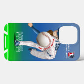 Baseballhelden mit Millionen Dollar-Arm | Case-Mate iPhone Hülle (Rückseite (Horizontal))