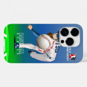 Baseballhelden mit Millionen Dollar-Arm | Case-Mate iPhone Hülle (Rückseite (Horizontal))