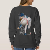 Baseballhelden mit Millionen Dollar-Arm | Frauen Sweatshirt (Rückseite)