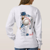 Baseballhelden mit Millionen Dollar-Arm | Frauen Sweatshirt (Rückseite)