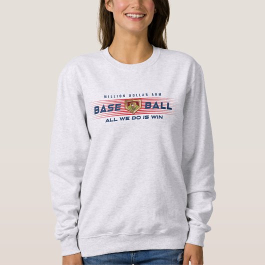 Baseballhelden mit Millionen Dollar-Arm | Frauen Sweatshirt (Vorderseite)