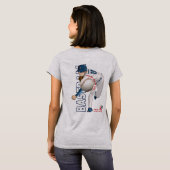 Baseballhelden mit Millionen Dollar-Arm | Frauen T-Shirt (Schwarz voll)