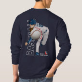 Baseballhelden mit Millionen Dollar-Arm | Long Sle T-Shirt (Rückseite)