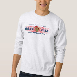 Baseballhelden mit Millionen Dollar-Arm | Männer Sweatshirt