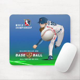Baseballhelden mit Millionen Dollar-Arm   Mousepad