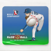 Baseballhelden mit Millionen Dollar-Arm | Mousepad (Vorne)
