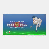 Baseballhelden mit Millionen Dollar-Arm | Schreibtischunterlage (Vorderseite)