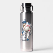 Baseballhelden mit Millionen Dollar-Arm | Trinkflasche (Vorne)