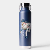 Baseballhelden mit Millionen Dollar-Arm | Trinkflasche (Vorne)