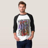 Baseballhemd 'BREAK OUT YOUR PRISON' T-Shirt (Vorne ganz)