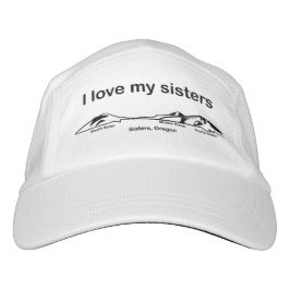 Baseballkappe "I Liebe meine Schwestern" Strick Headsweats Kappe