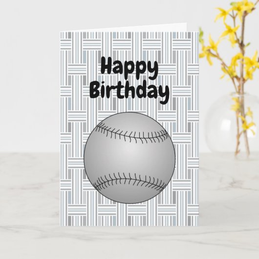 Baseballkarte Karte (Gelbe Blume)