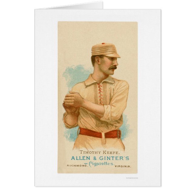 Baseballkarte Tims Keefe 1887 (Vorne)