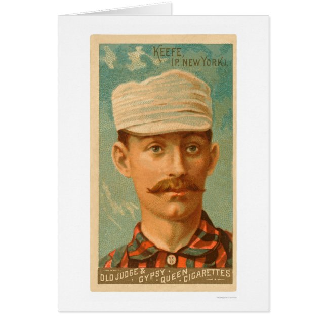 Baseballkarte Tims Keefe 1888 (Vorne)