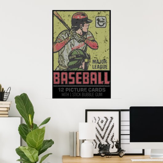 Baseballkarten 1 poster (Heimbüro)