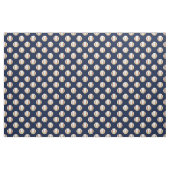 Baseballkugeln auf blau, Muster Stoff (Yard (91,4 cm))