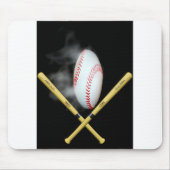 Baseballliebhaber Mousepad (Vorne)