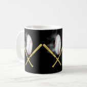 Baseballliebhaber Tasse und Becher (Vorderseite Links)