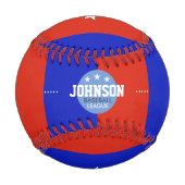 Baseballliga personalisiert baseball (Vorderseite)