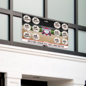 Baseballmannschaft Banner (Äußeres Gebäude)