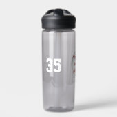 Baseballmannschaft nennt Jungs Mädchen personalisi Trinkflasche (Vorderseite)