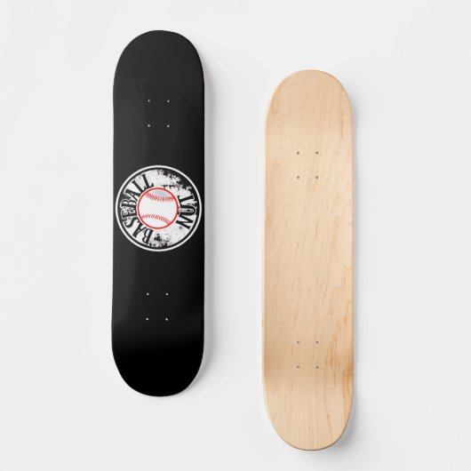 Baseballmutter Skateboard (Vorderseite)