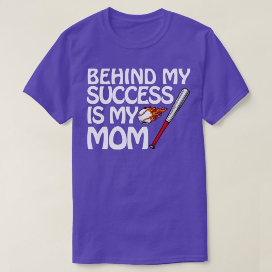 Baseballmutter T-Shirt (Design vorne)