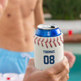 Baseballname und Personalisierte Nummer können küh Dosenkühler
