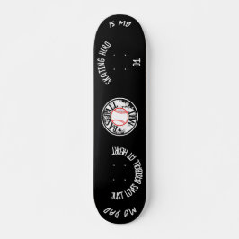Baseballnusskateboard Skateboard